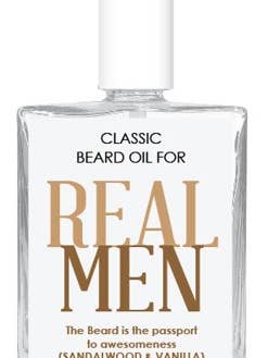 Quirky - A Sandalwood & Vanilla Real Men Beard oil for wholesale by Cognescenti Pty Ltd