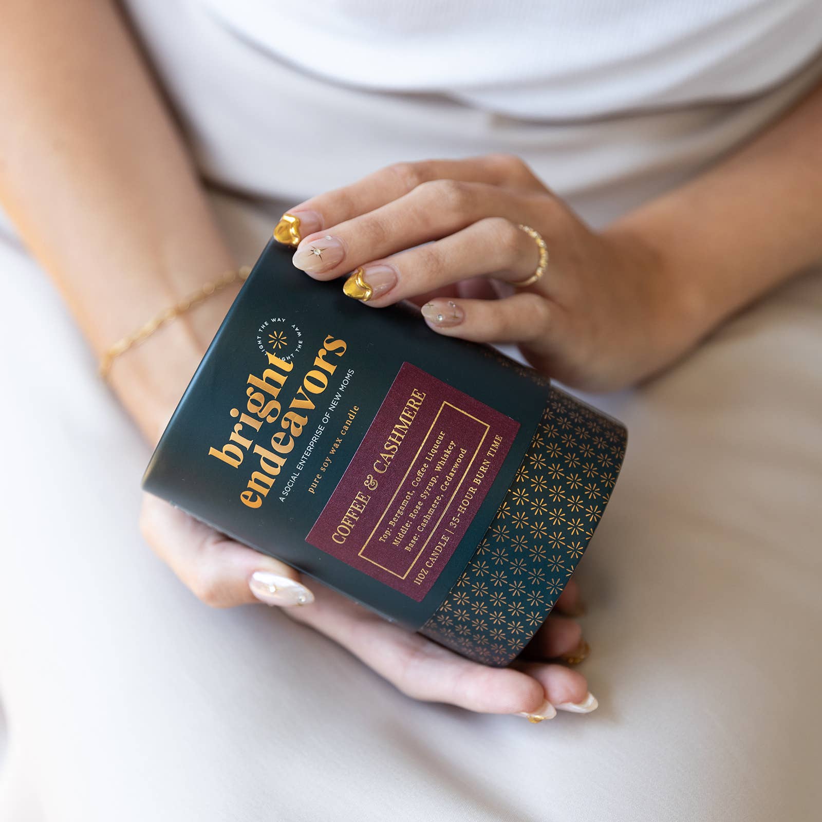 Bright Endeavors - Wholesale Jar/Filled Candle - Coffee & Cashmere4