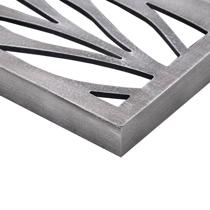 Olliix - Wholesale Decorative Panel - Farmhouse Wood Botanical Carved Panel Wall Decor4