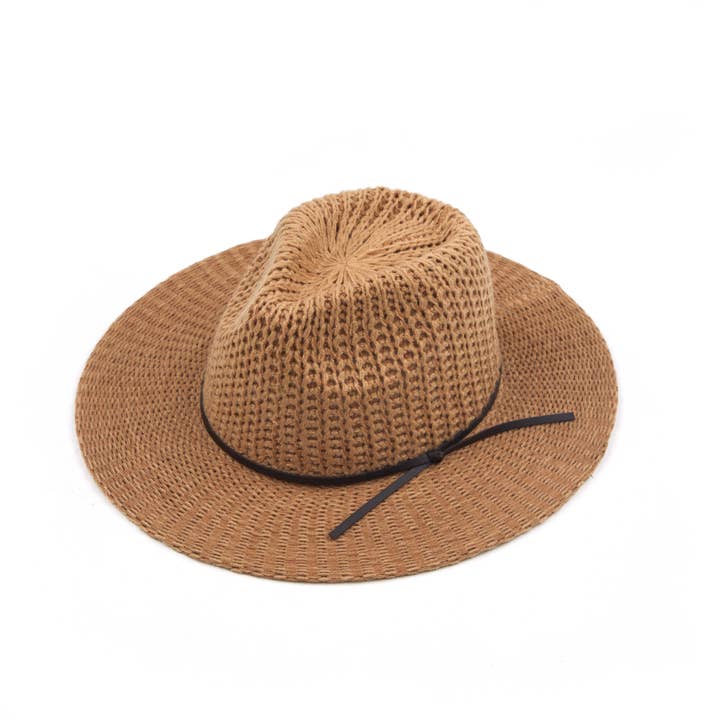 Truly Contagious - Wholesale Fedora - Women's - CC Fedora Knitted Hat ( KP-007 )