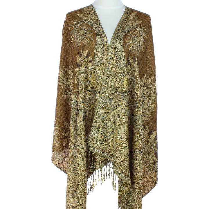 Original USA - Wholesale Scarf - Women's - Pashmina Floral16