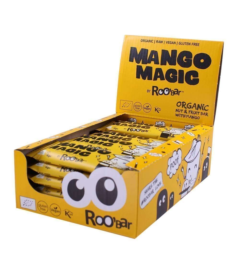 Smart Organic - Wholesale Snack Bar - Mango Magic Bar, Bio, Roobar, 30g7