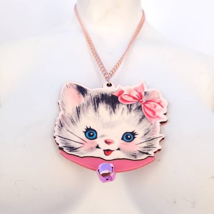 What's New Pussycat? Necklace for wholesale by Mixtape Your Life