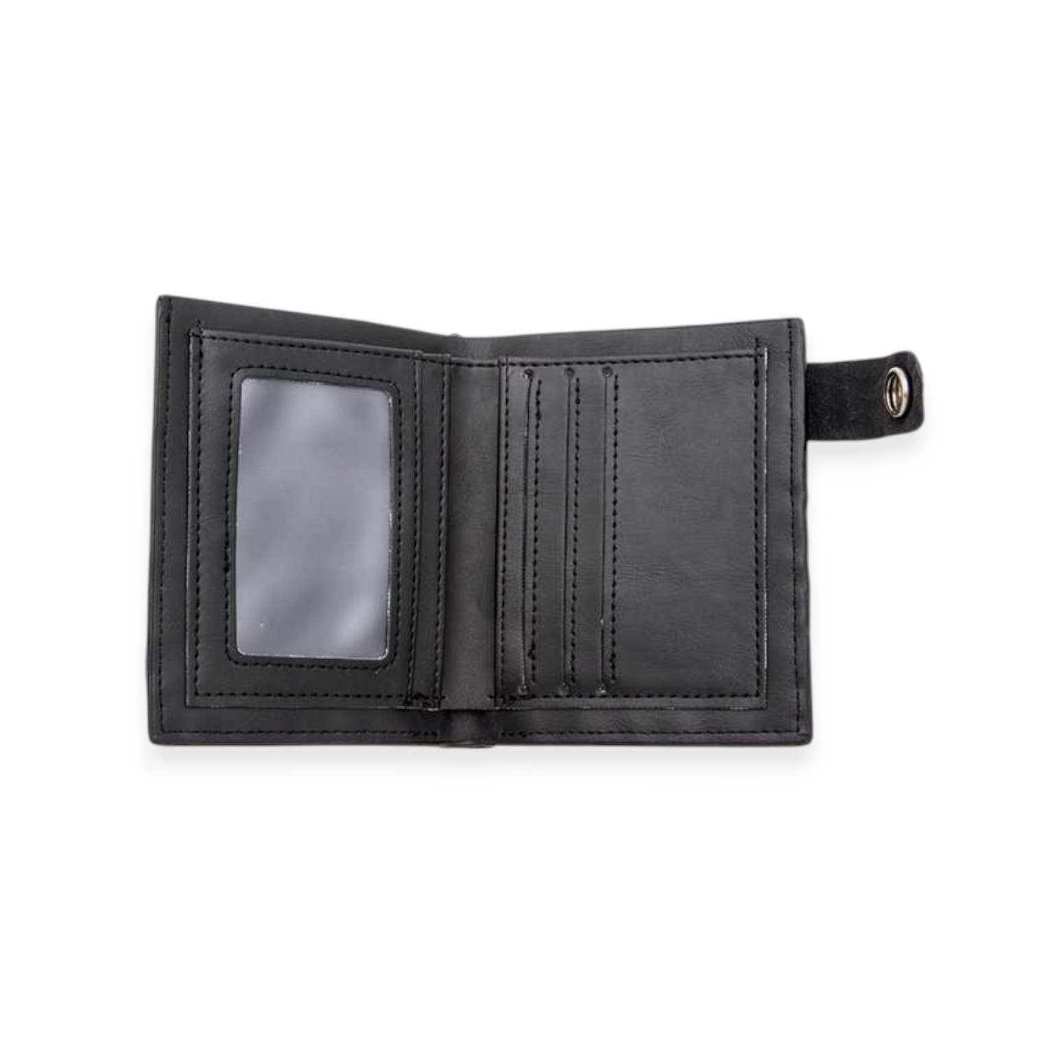 Svart Präglad Skull Biker Chain Plånbok för wholesale på Faire5