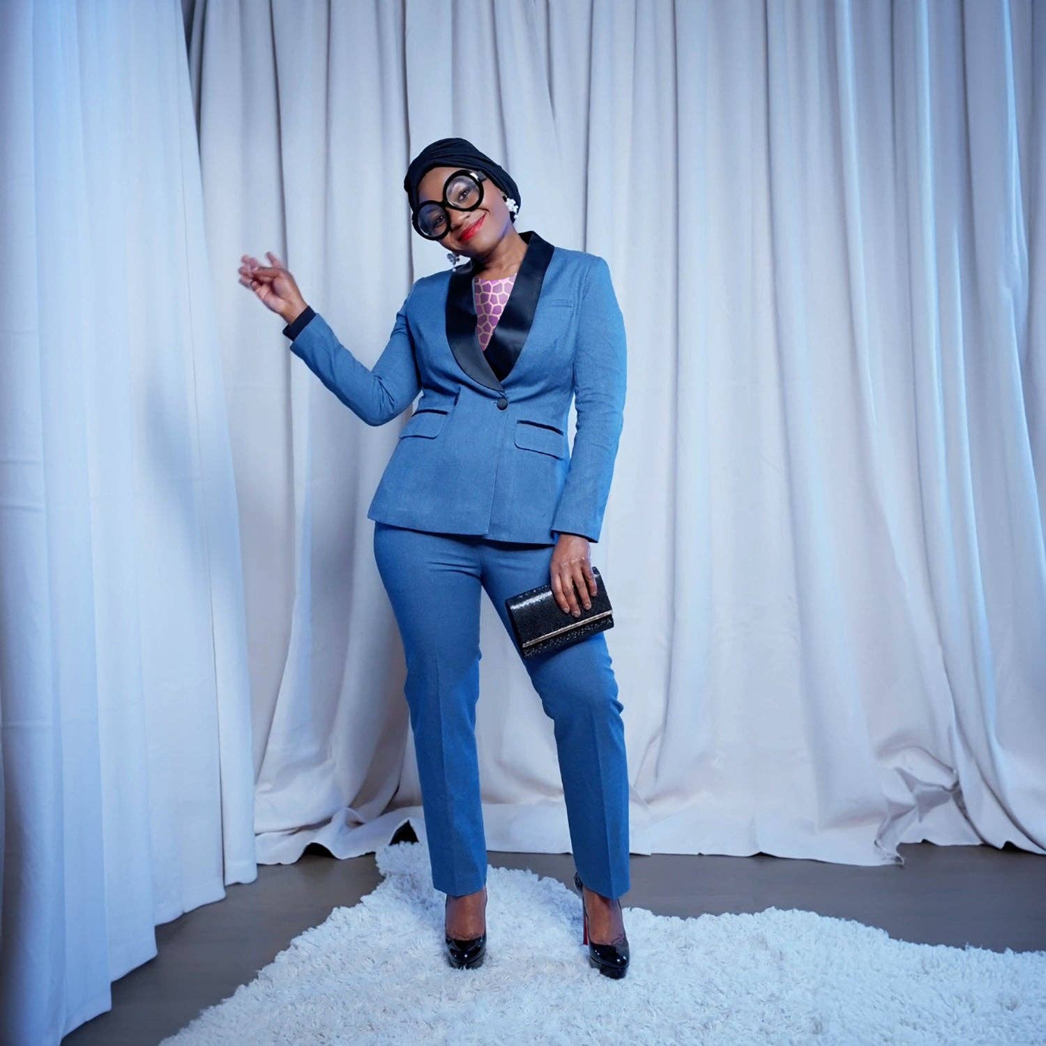 Himmelblau Ice Cold Blazer - Eisblau für den Großhandel auf Faire1