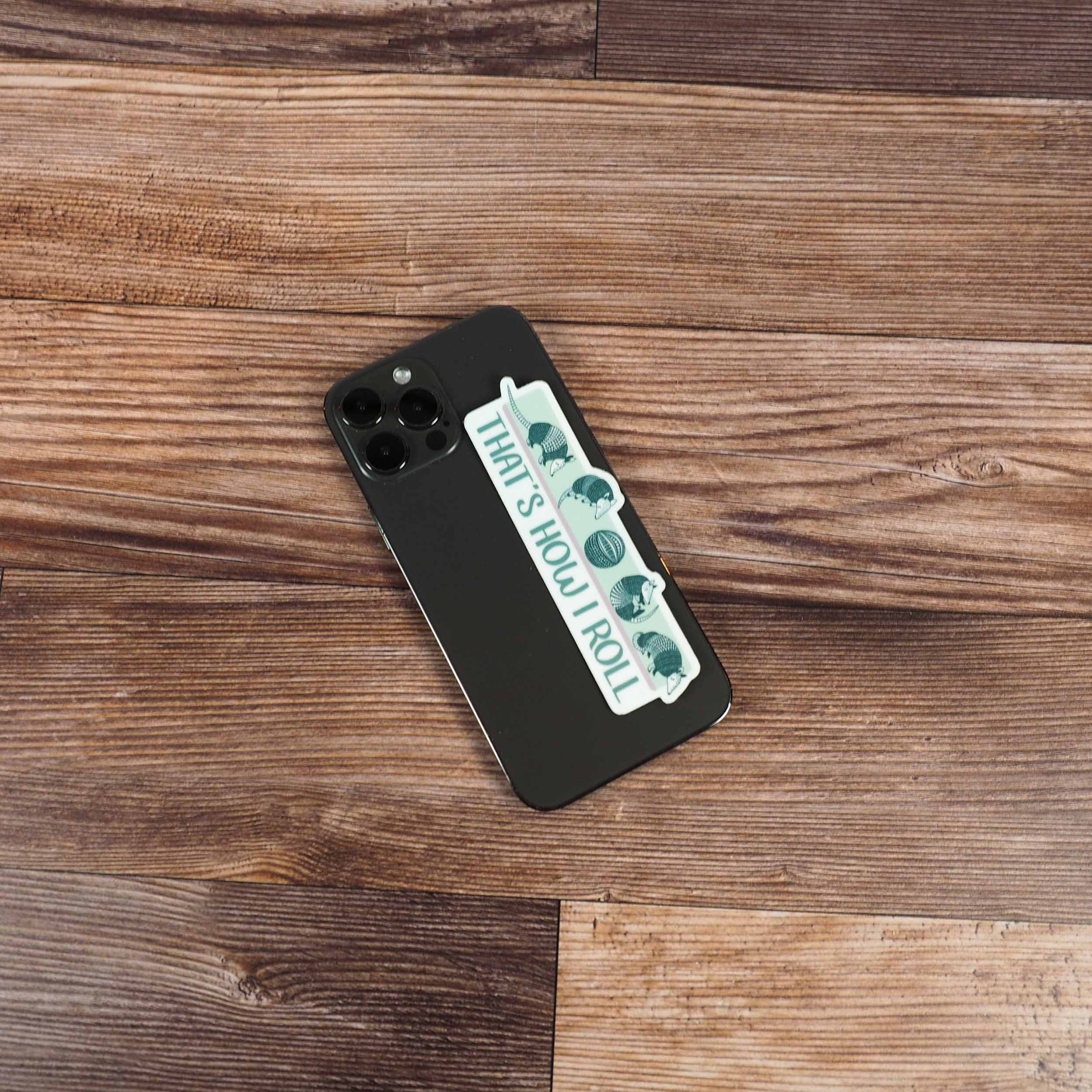 Sentinel Supply - Wholesale Sticker - That's How I Roll Armadillo Sticker - Cute Animal Decal3