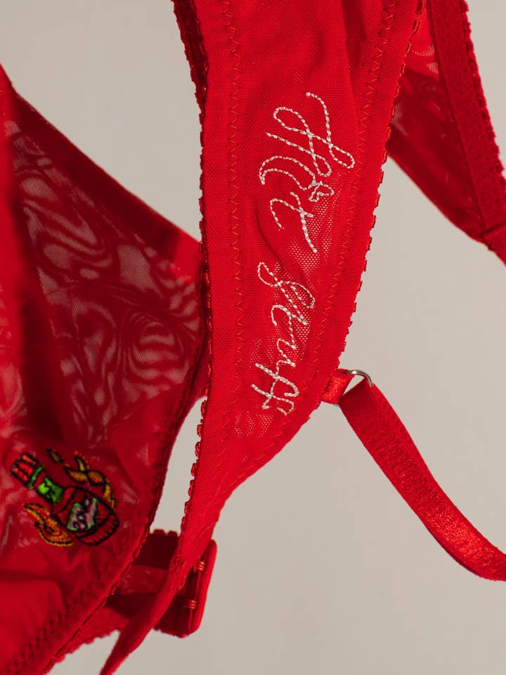 Soutien-gorge souple Tabasco pour la vente par Love & Swans