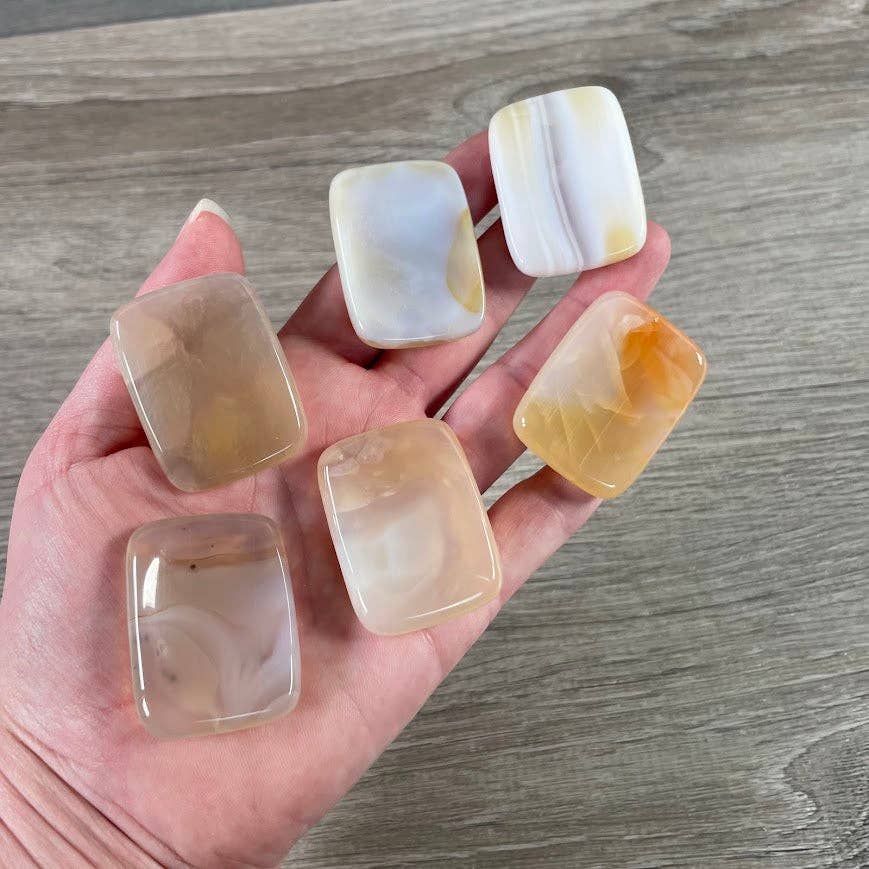 Keystone Crystals - Wholesale Spiritual Stone/Crystal - Gemstone Rectangle Worry Stones – Calming Crystals9