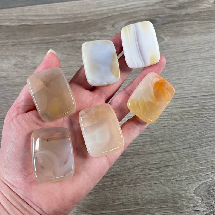 Keystone Crystals - Wholesale Spiritual Stone/Crystal - Gemstone Rectangle Worry Stones – Calming Crystals9