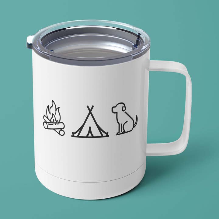 The Dapper Paw - Wholesale Coffee Mug - Camp Vibes Mug4
