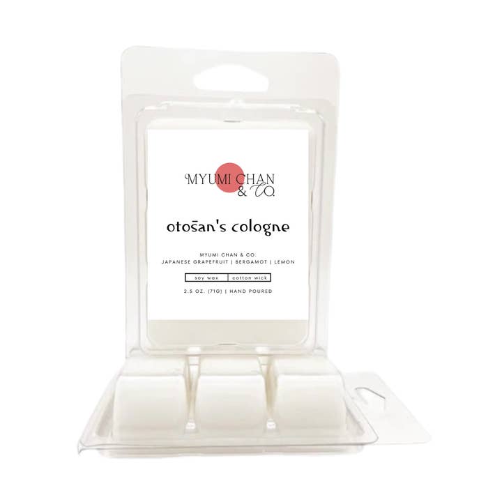 Cire fondue à l'eau de Cologne d'Otōsan pour la vente par Myumi Chan & Co.