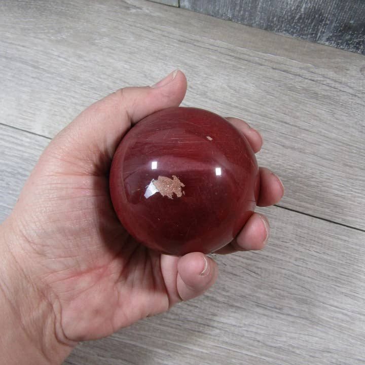 Keystone Crystals - Wholesale Spiritual Stone/Crystal - Large Mookaite Jasper Sphere for Display – Crystal Decor7