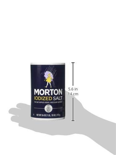 Innovarix - Wholesale Salt - Morton Iodized Salt - 26 Oz.5
