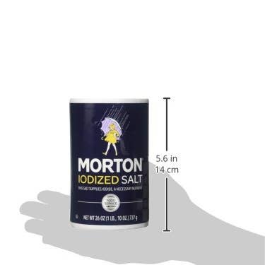 Innovarix - Wholesale Salt - Morton Iodized Salt - 26 Oz.5