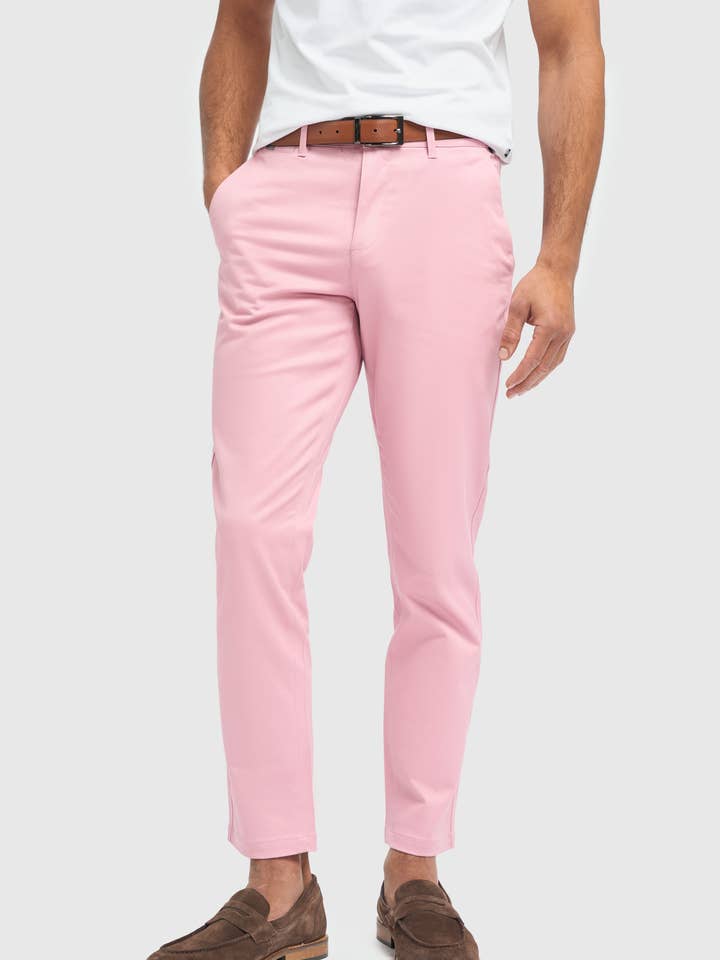 Chino trousers men - Cavani Dakota Mauve for wholesale by CASTLESON