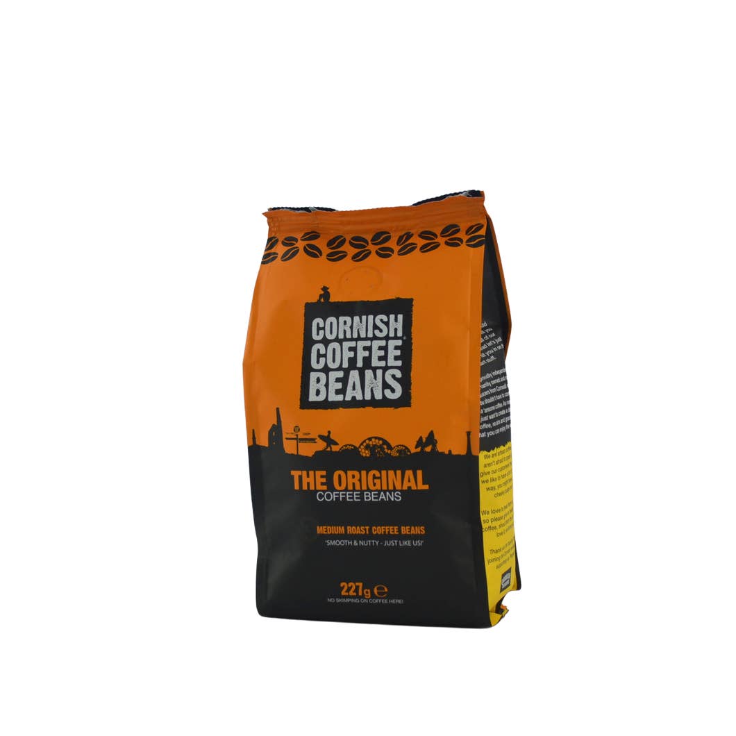Cornish Tea and Cornish Coffee - Wholesale Coffee beans - 6x 227g Cornish Coffee Original Beans