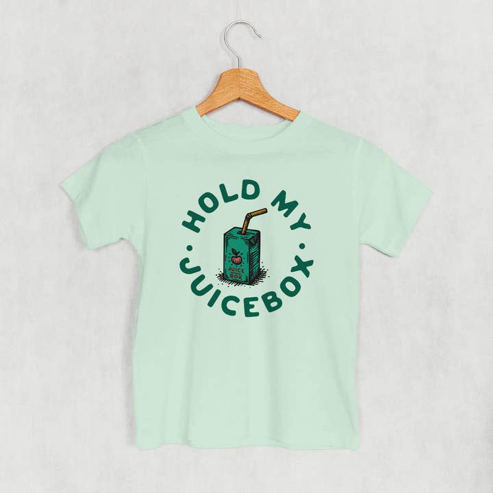 Ivy + Cloth - Wholesale Screen Printed T-Shirt - Kids - Hold My Juice Box (Kids)