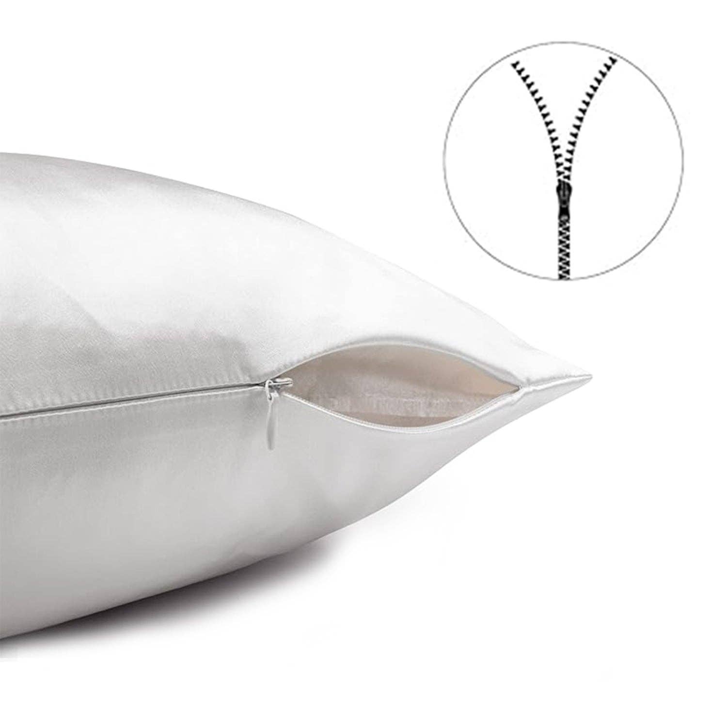 The Tangerine Store - Wholesale Bedding Pillowcase/Sham - Set of 2 Pure Mulberry Silk Pillowcases1