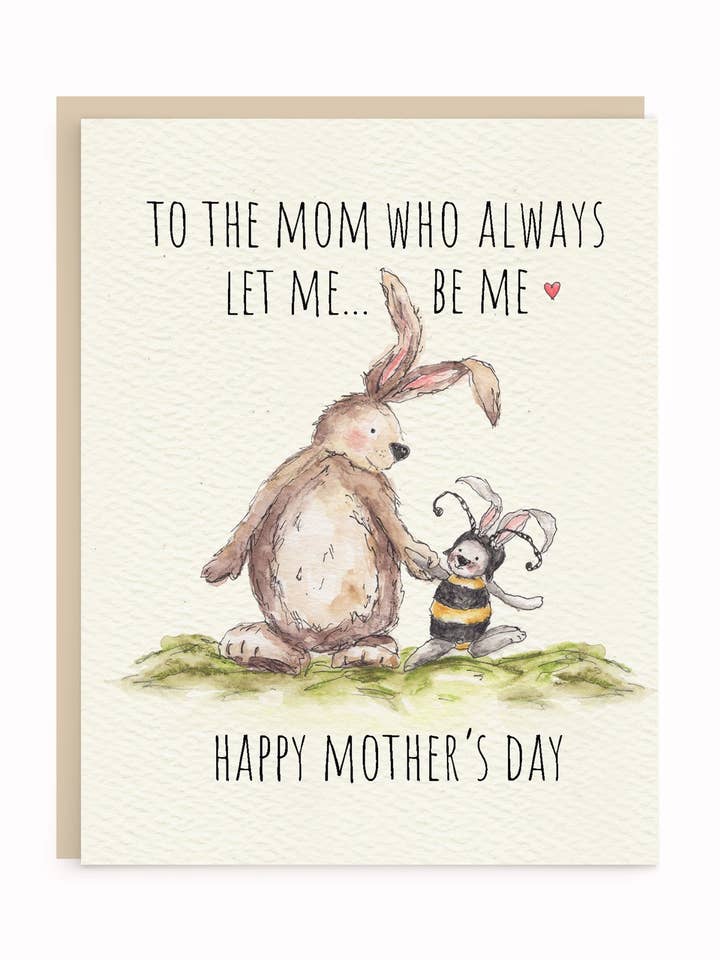 Mom & Me Card | Mom Card | Mother's Day Card for wholesale by Lizzy & Grace