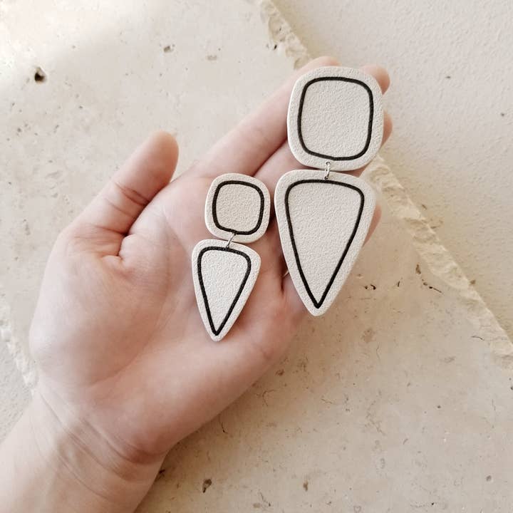 That Clay Girl Co. - Wholesale Dangle Earrings - Polymer Clay Earrings | Textured Earrings | Organic Earrings1