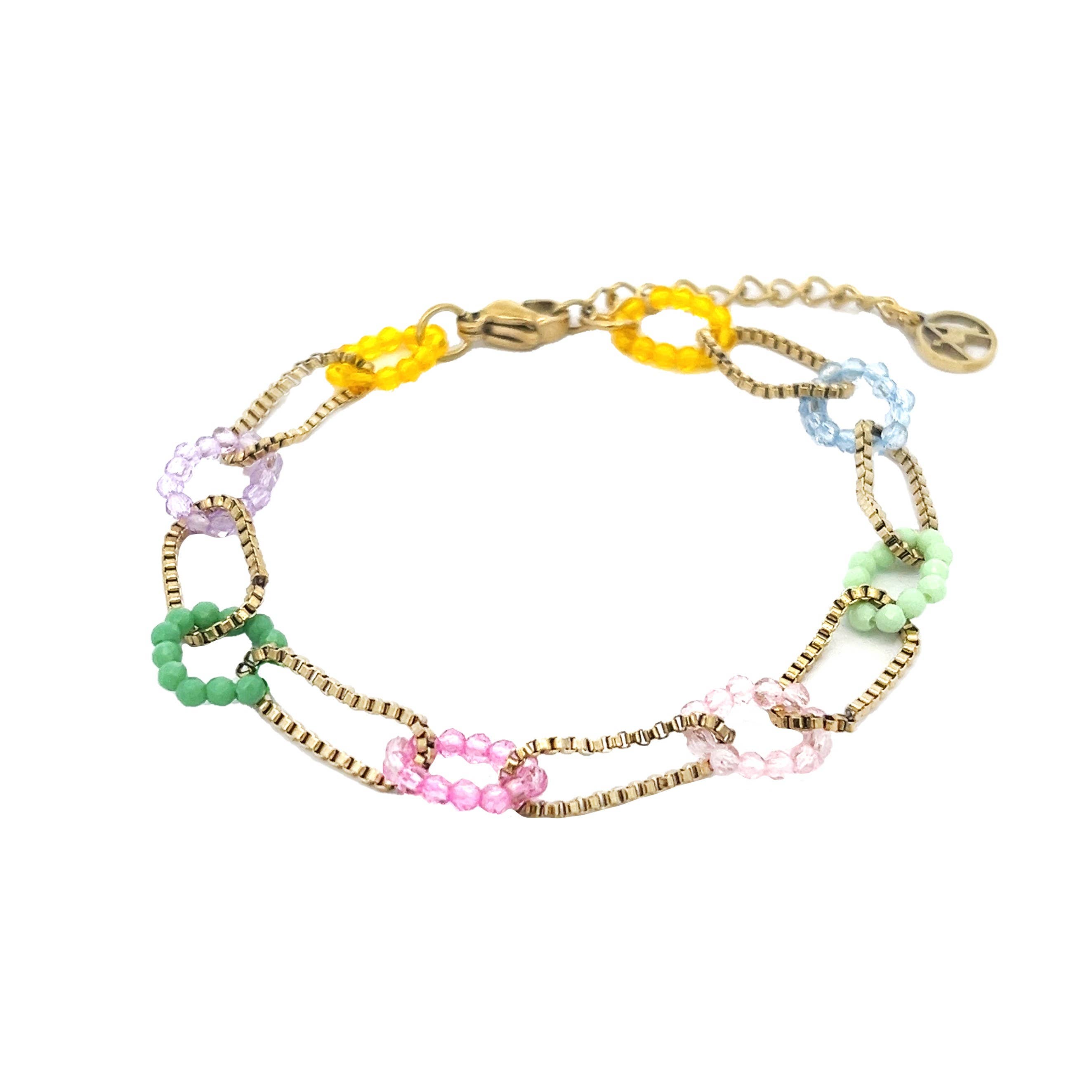 AMORINO SRL - Wholesale Beaded Bracelet - Crystal Bracelet - YNK2368F1221