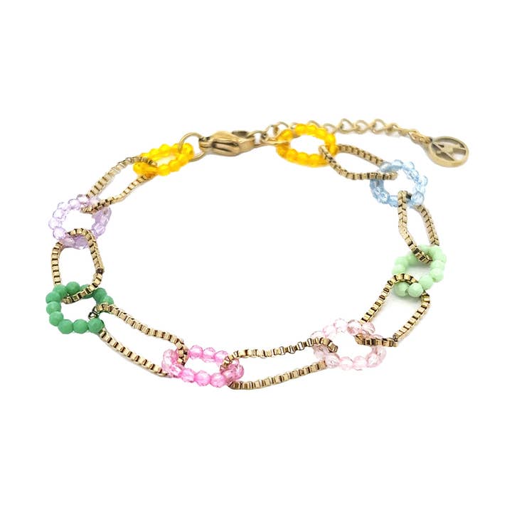 AMORINO SRL - Wholesale Beaded Bracelet - Crystal Bracelet - YNK2368F1221