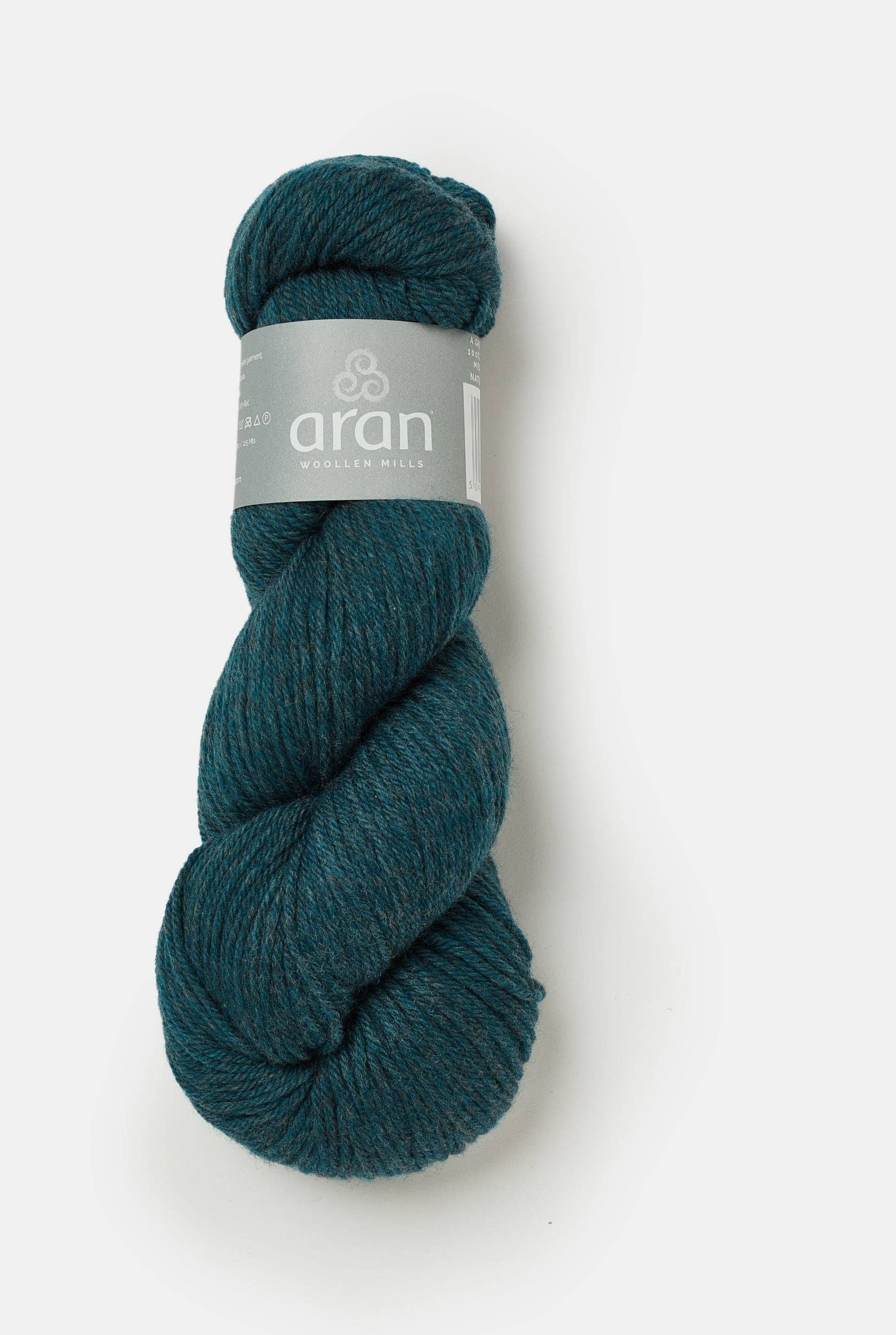 Aran Woollen Mills - Wholesale Yarn - Supersoft Merino Aran Yarn - Irish Sea0