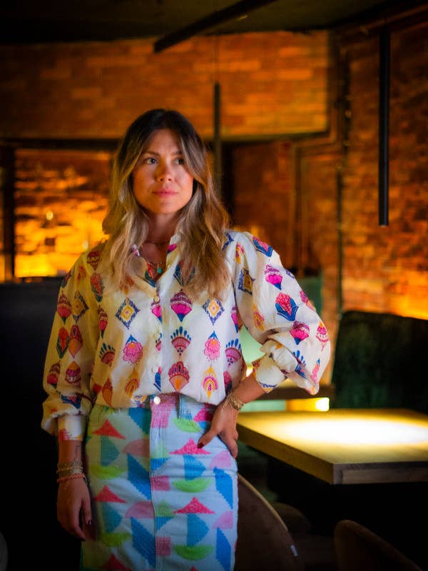 LeJu – wholesale Buttoned-down shirt – Women's – Chandelier Shirt