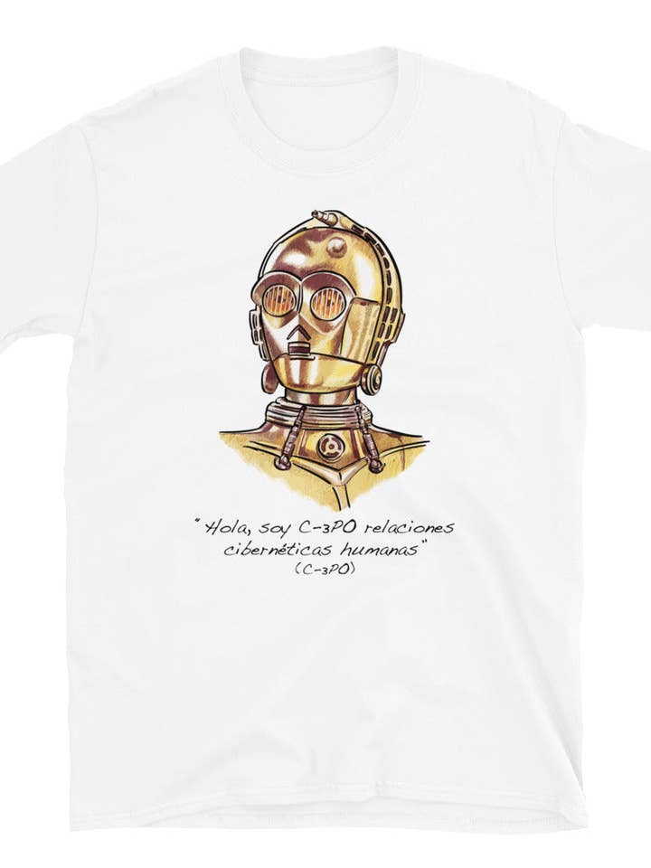 T-shirt unisex a maniche corte per la vendita all'ingrosso da parte di El loco del Pelo Rizo