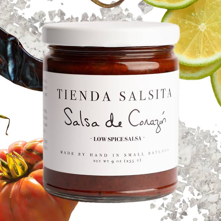 Salsa de Corazón | Mild gourmet-salsa för wholesale av Tienda Salsita