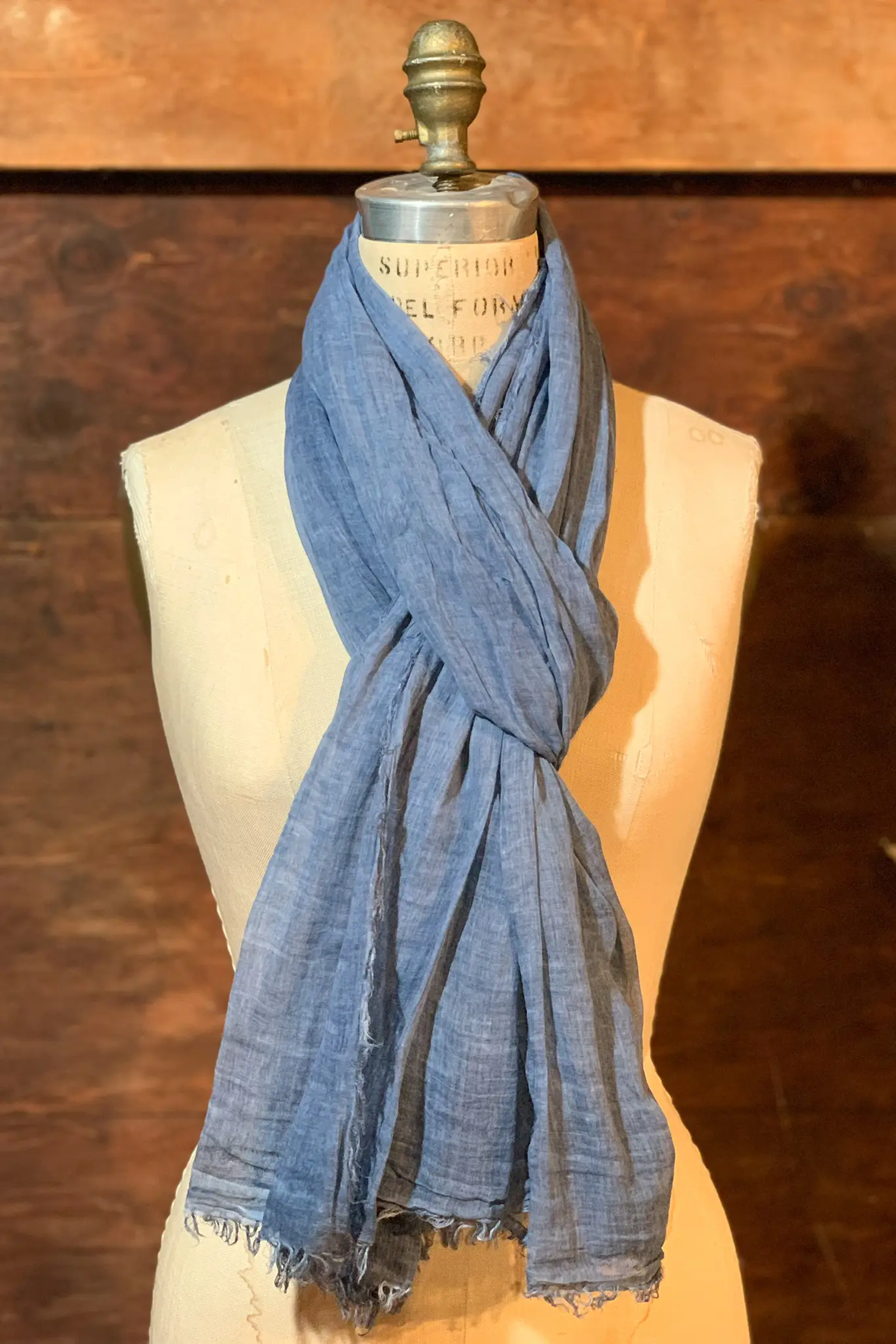 Dolma - Wholesale Sjaal - Dames - Stone Washed Katoenen Sjaal Wit (meerdere kleuren aan de binnenkant)9