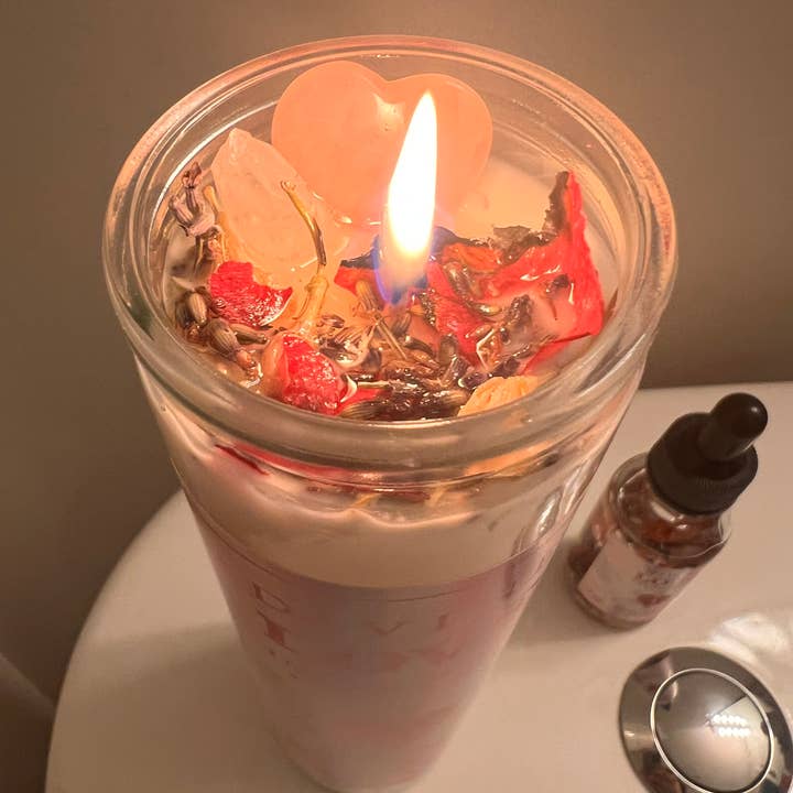 Empathic Moon 777 – Großhandel Opferkerze – Ritualkerze Divine Love | Attract Pure Love | 16 Oz.10