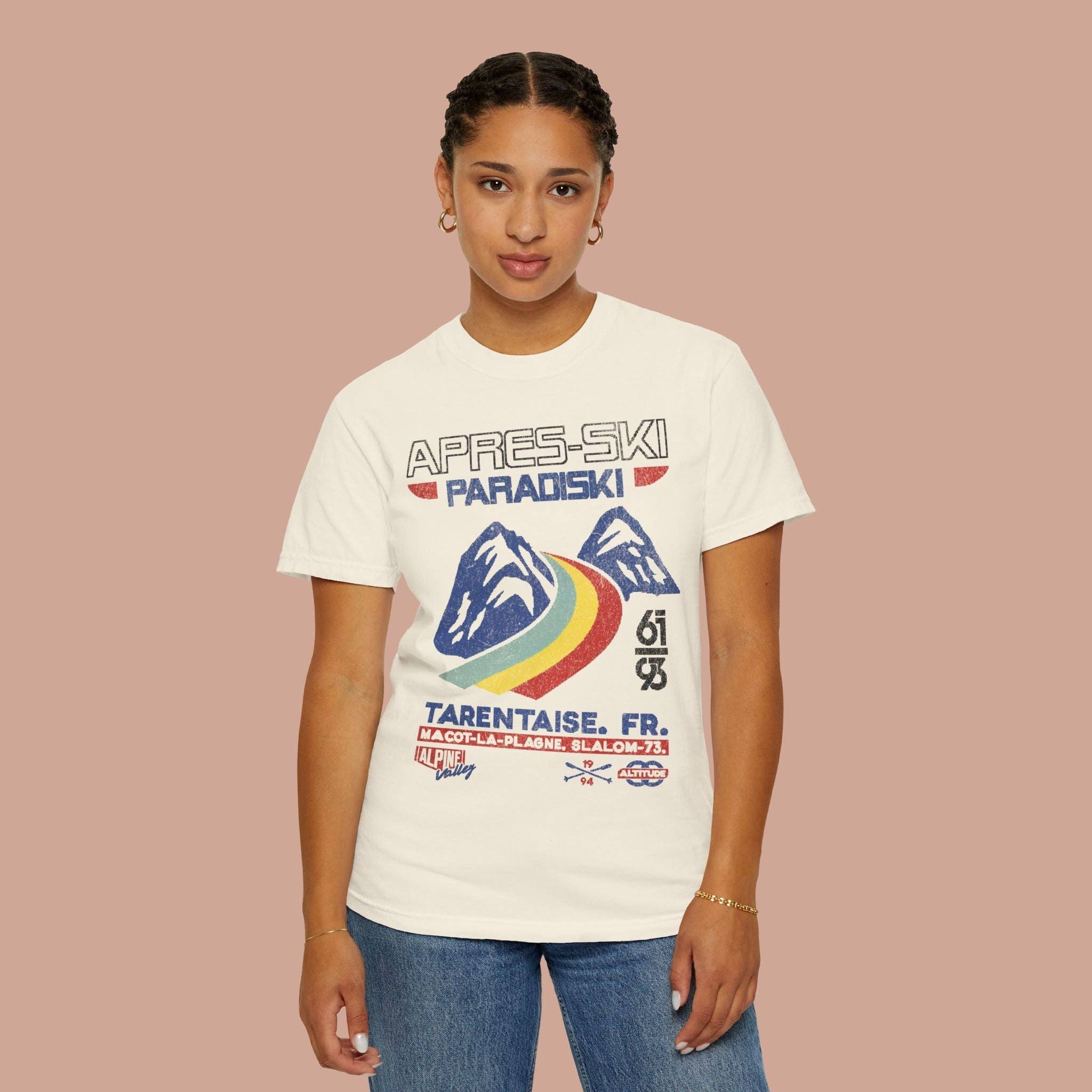 KILLER RETRO - Wholesale Screen Printed T-Shirt - Unisex - Vintage Apres-Ski Retro Graphic T-shirt7