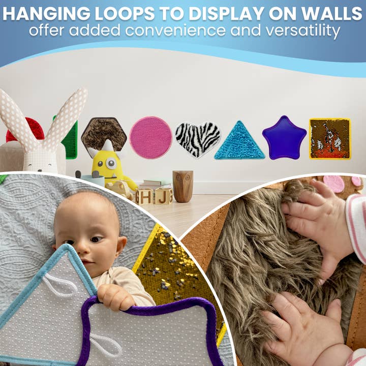 QUOKKA - Wholesale Toy Set - Kids - Shapes & Texture Sensory Toys for Kids | 8 pieces