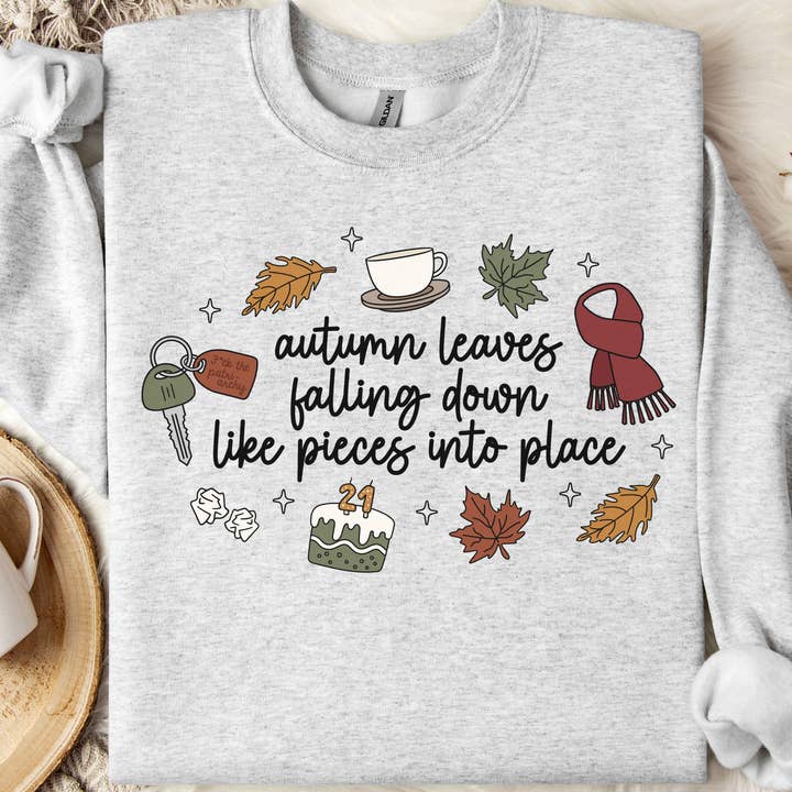 Camisola de Outono Inspirada em "All Too Well" de Taylor por atacado de Nearly June Design Co