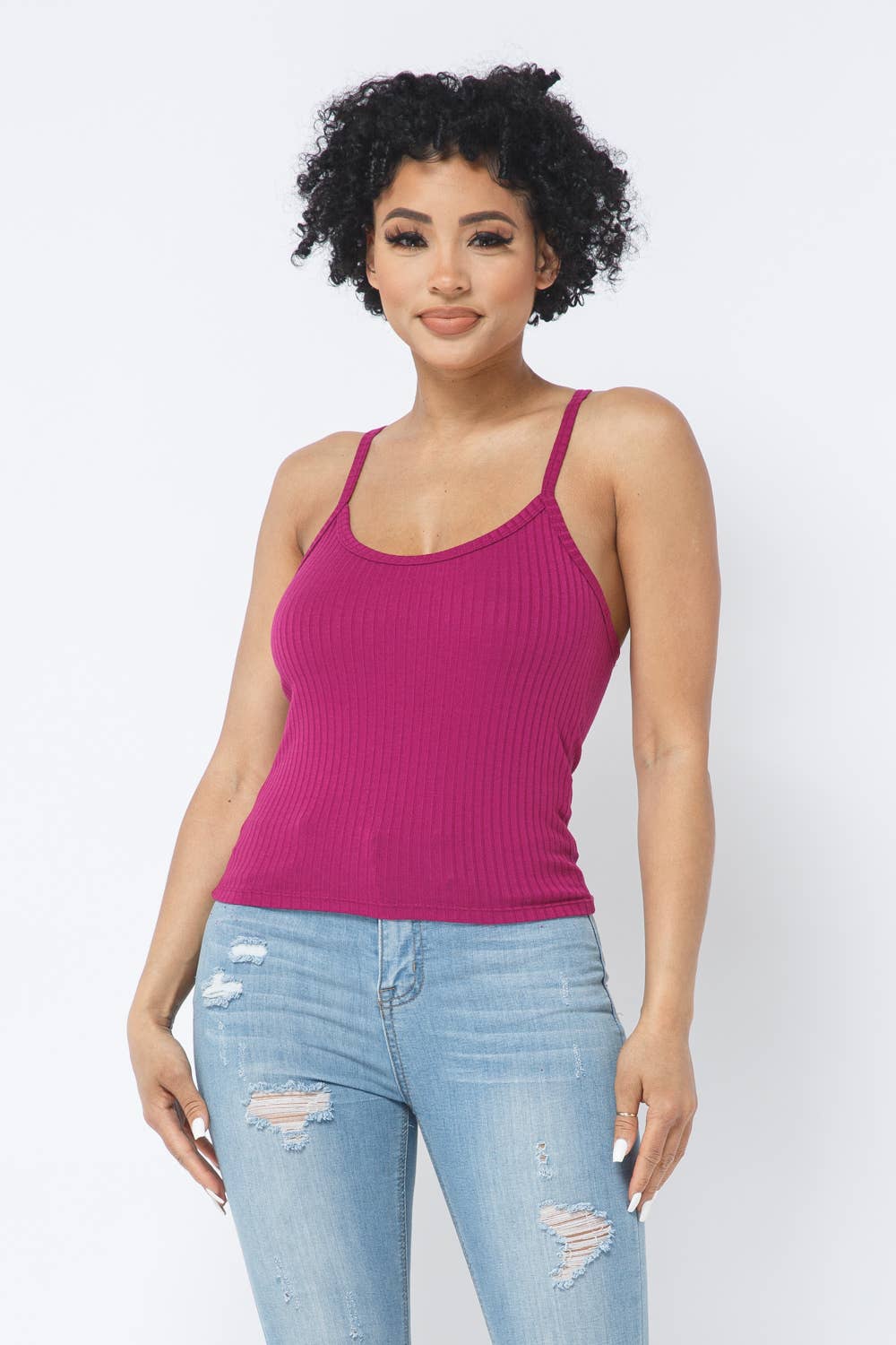 Julia by LoveJ - Wholesale Tank Top - Women's - Rib Racer Back Sleeveless Tank Top30