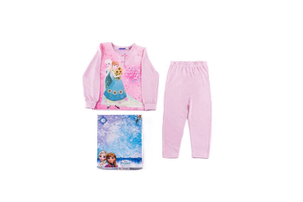 Evidence - Vendita all'ingrosso Completo pigiama - Bambini - Pigiama lungo e sottile in cotone per bambini Ice Magic0
