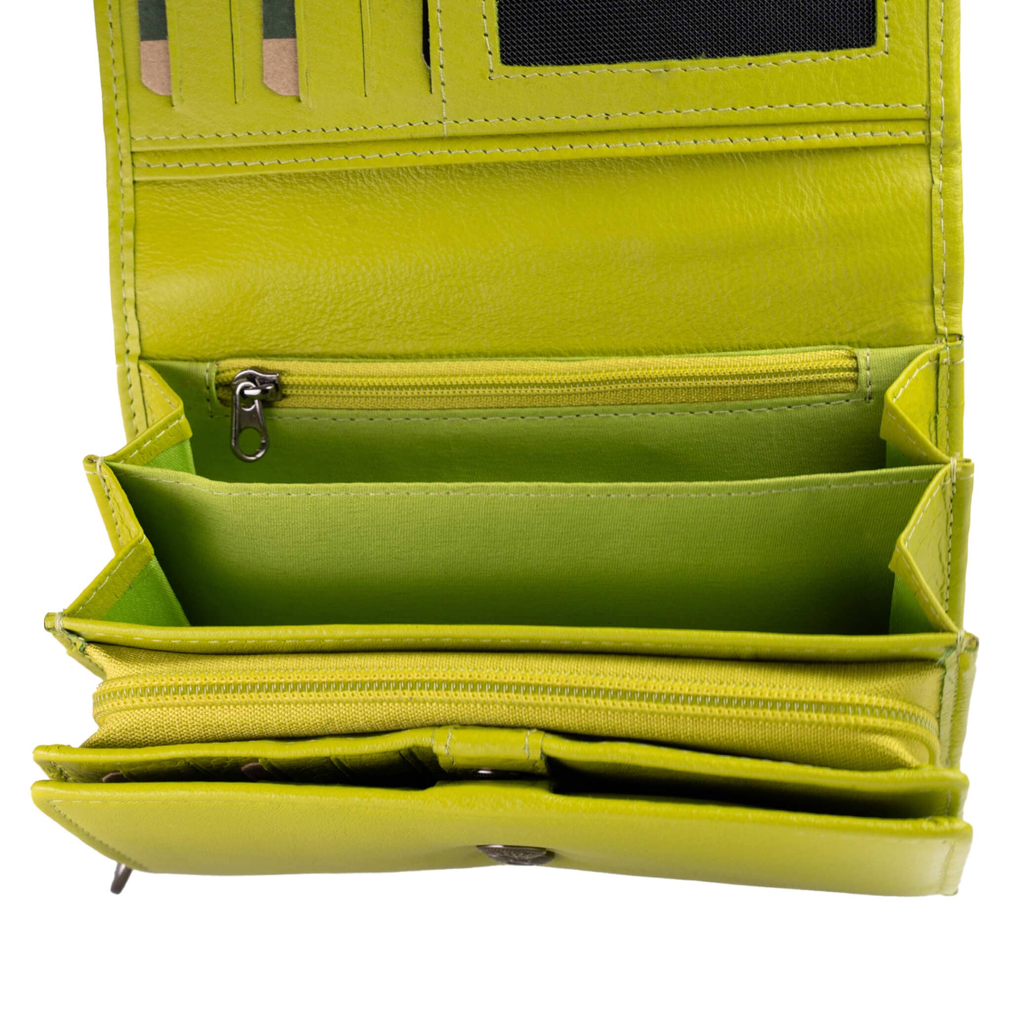 Greenwood - Wholesale Wallet - Women's - Yuki Large Wallet Women Leather Red RFID Protection21