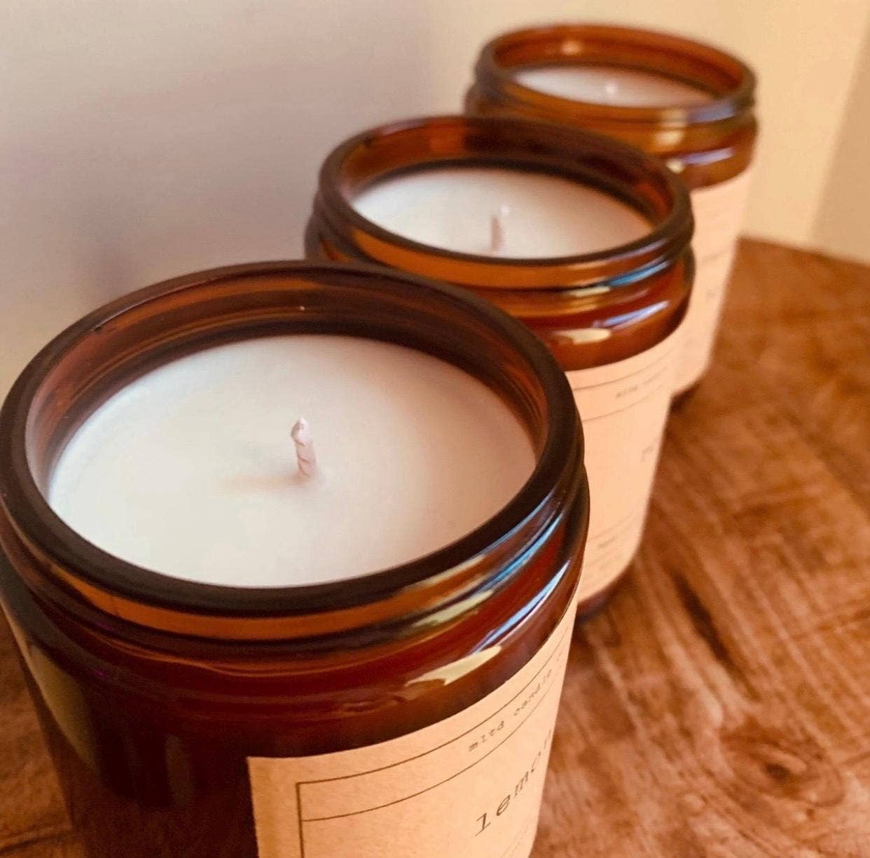 MLTD Candle Co. - Wholesale Jar/Filled Candle - Brown Sugar Cinnamon Soy Candle3