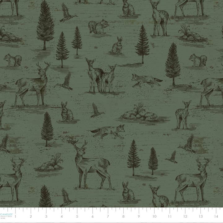Camelot - Wholesale Fabric - Lodge Life -Scenery-Fabric by the Yard