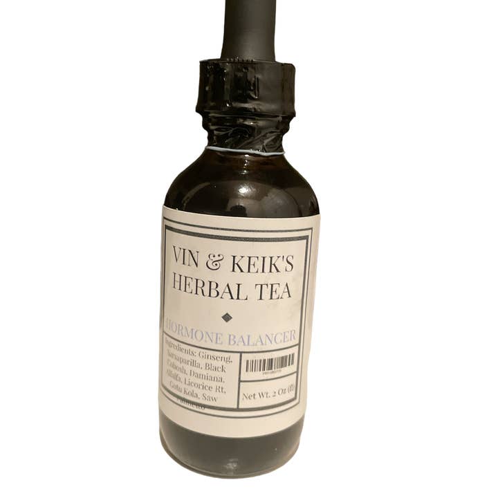 Tintura Equilibrante Ormonale per la vendita all'ingrosso da parte di Vin & Keik’s Herbal Tea, LLC