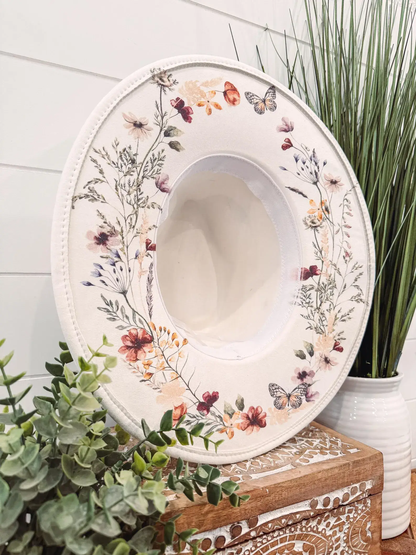 Willie & Dolly Designs - Wholesale Fedora - Women's - Floral Print Hat3