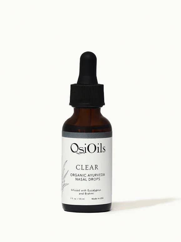 Clear Organic Ayurveda Nasal Drops for wholesale by Osi Oils