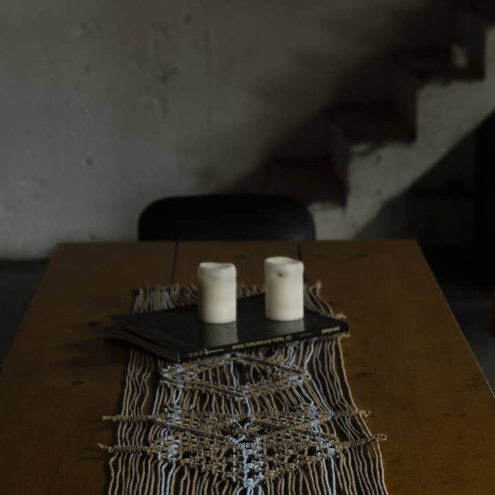 Gypsy Moon Arts – wholesale Löpare – Macrame bord löpare, Boho dekoration, Gypsy stil