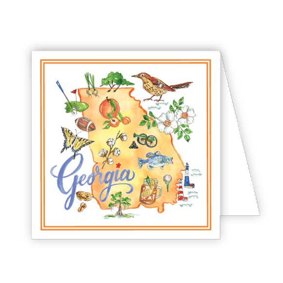 Georgia handmålade ikoner kapsling kort för wholesale av RosanneBeck Collections