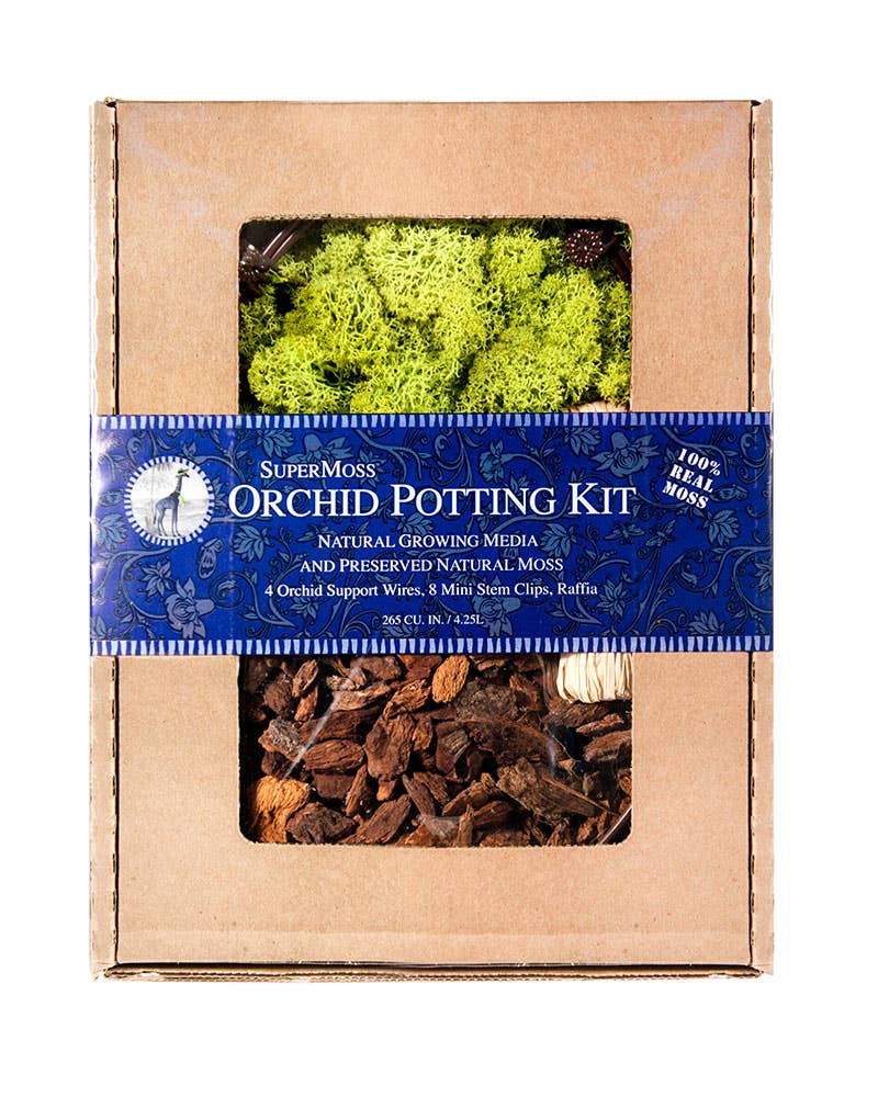 SuperMoss - Vendita all'ingrosso Kit per lavoretti fai da te - Kit per invasare orchidee, muschio di renna0