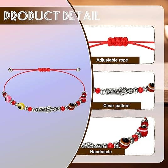 Crover - Wholesale Jewelry Set - Saint Evil Eye String Bracelet2