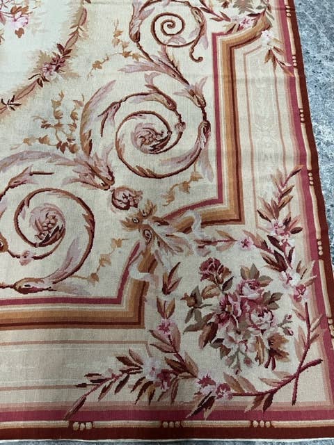 Needlepoint 8 x 10 Wool Rug for wholesale by Natto USA