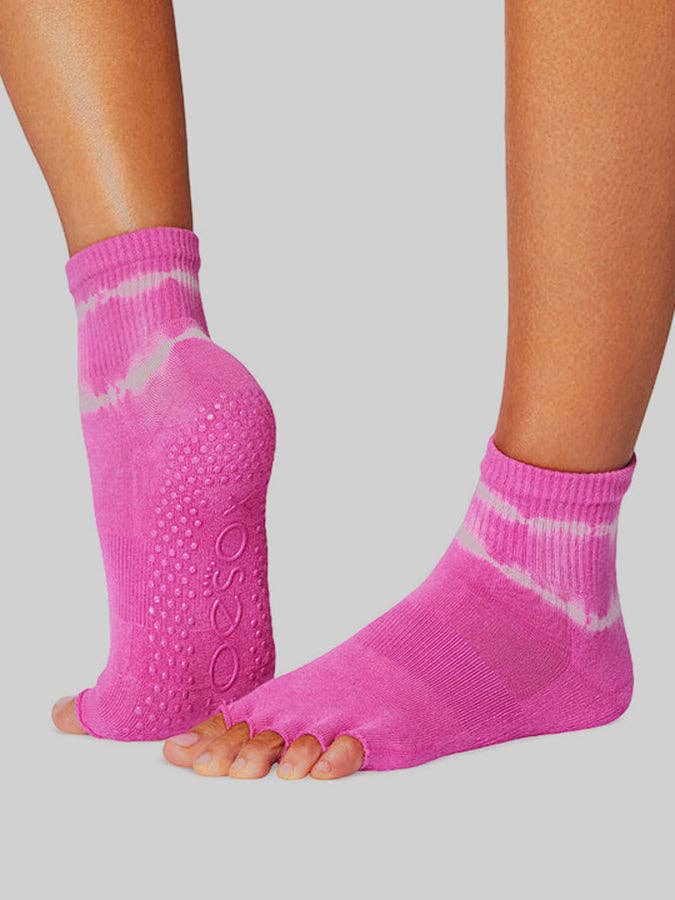 Paradies Batik ToeSox Melody Halbzehen-Yogasocken für den Großhandel auf Faire