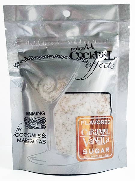 Caramel Vanilla Cocktail Sugar for wholesale by Rokz